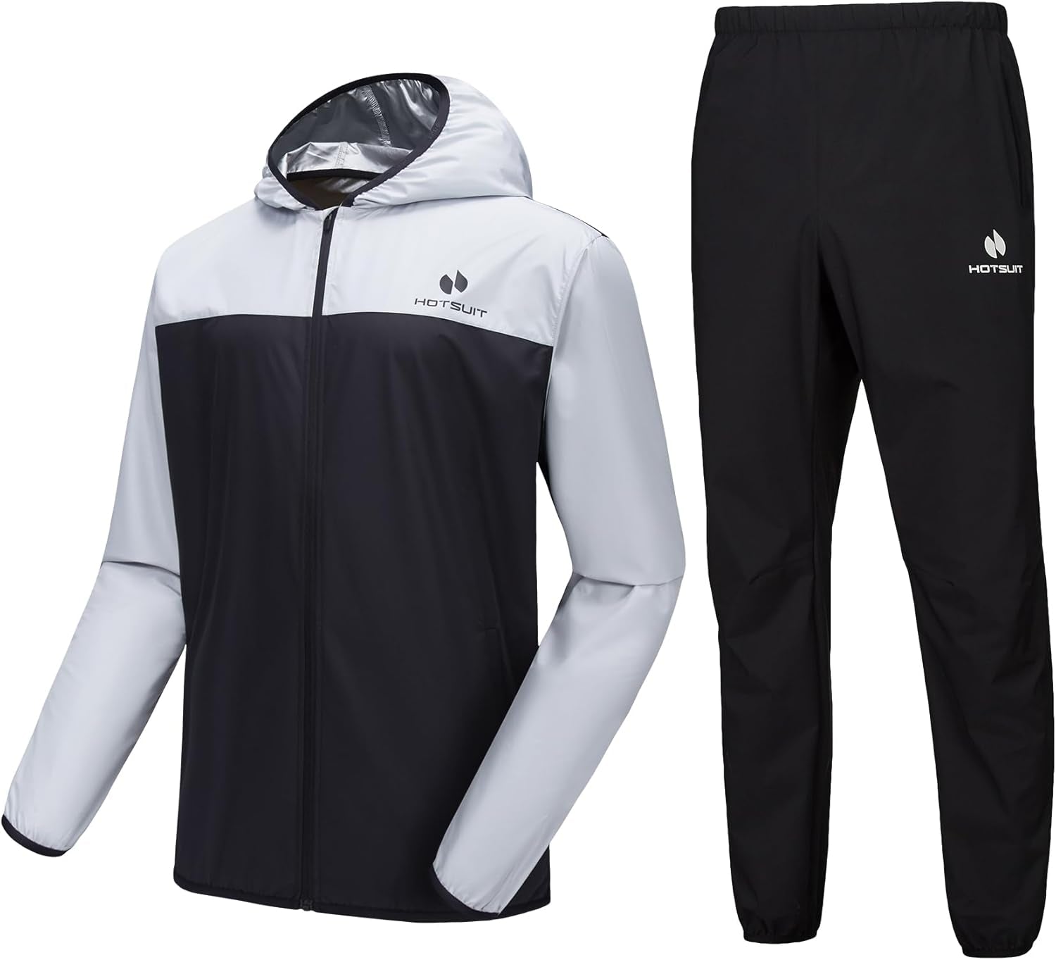 Men's Sauna Suit - Full Body Sweat Suit for Gym Workouts and Exercise