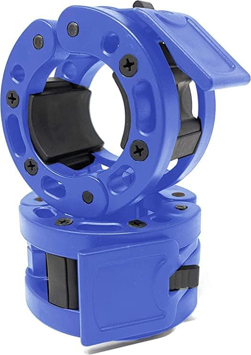 Enhance Your Workout with Olympic Barbell Quick Release Clamps - Secure Locking Weight Clips for 2-Inch Barbells