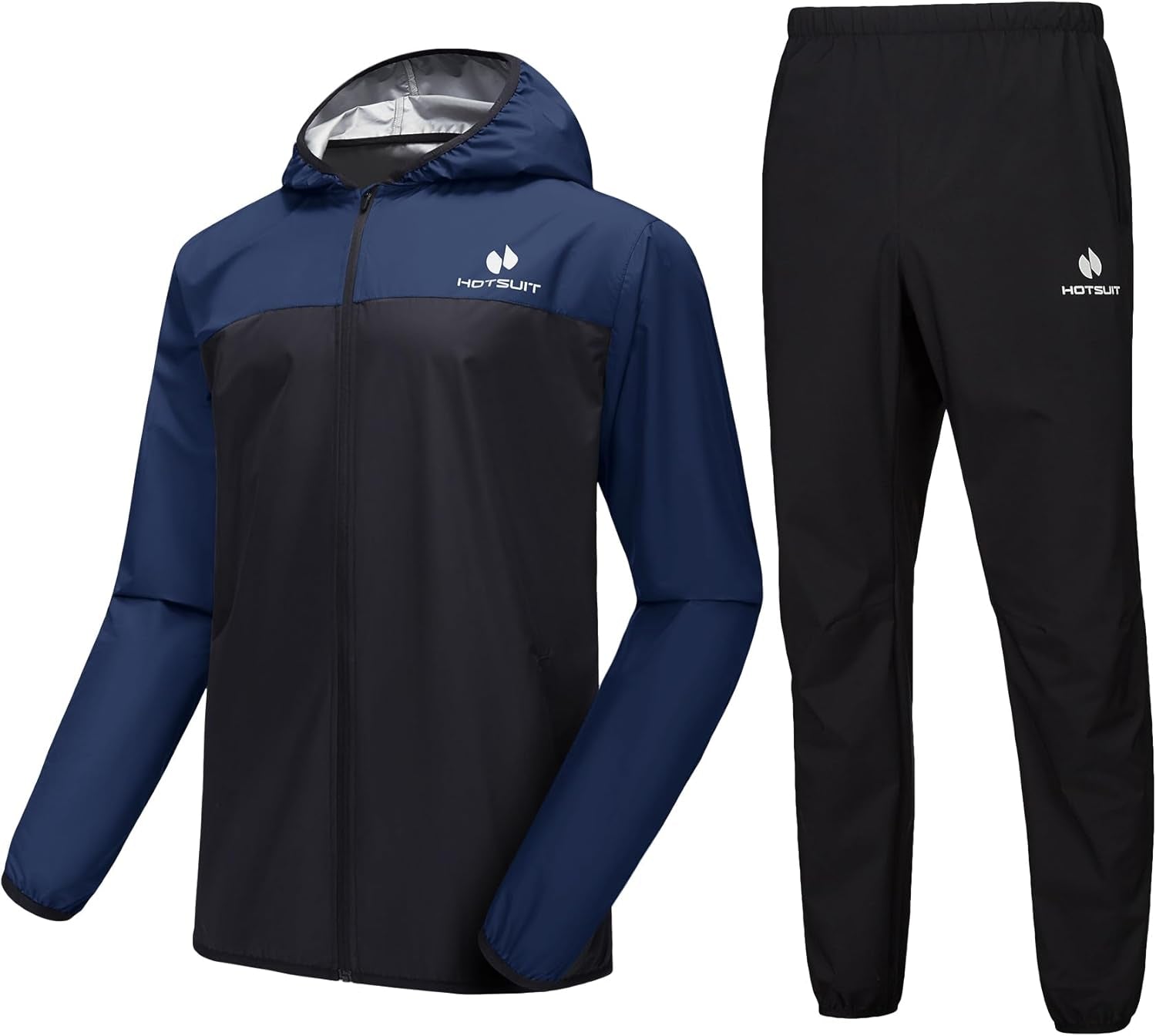 Men's Sauna Suit - Full Body Sweat Suit for Gym Workouts and Exercise