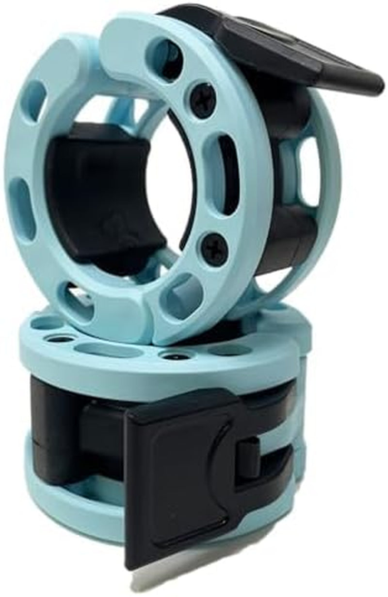 Enhance Your Workout with Olympic Barbell Quick Release Clamps - Secure Locking Weight Clips for 2-Inch Barbells