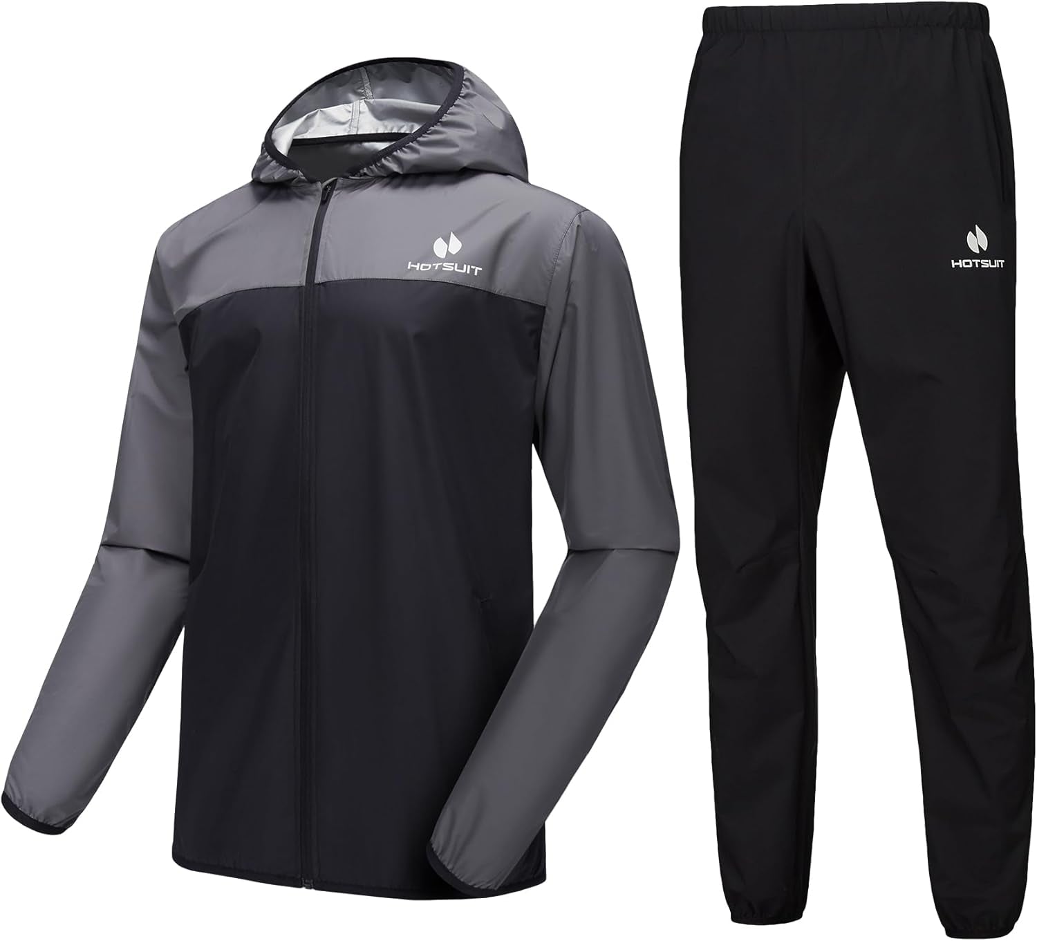 Men's Sauna Suit - Full Body Sweat Suit for Gym Workouts and Exercise
