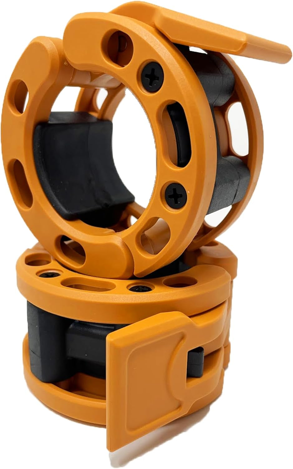 Enhance Your Workout with Olympic Barbell Quick Release Clamps - Secure Locking Weight Clips for 2-Inch Barbells