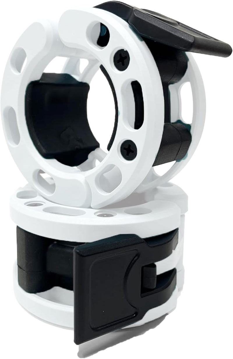 Enhance Your Workout with Olympic Barbell Quick Release Clamps - Secure Locking Weight Clips for 2-Inch Barbells