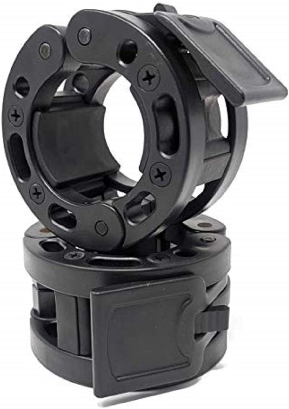 Enhance Your Workout with Olympic Barbell Quick Release Clamps - Secure Locking Weight Clips for 2-Inch Barbells