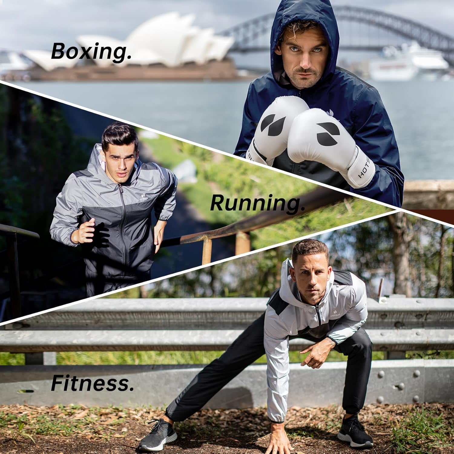Men's Sauna Suit - Full Body Sweat Suit for Gym Workouts and Exercise