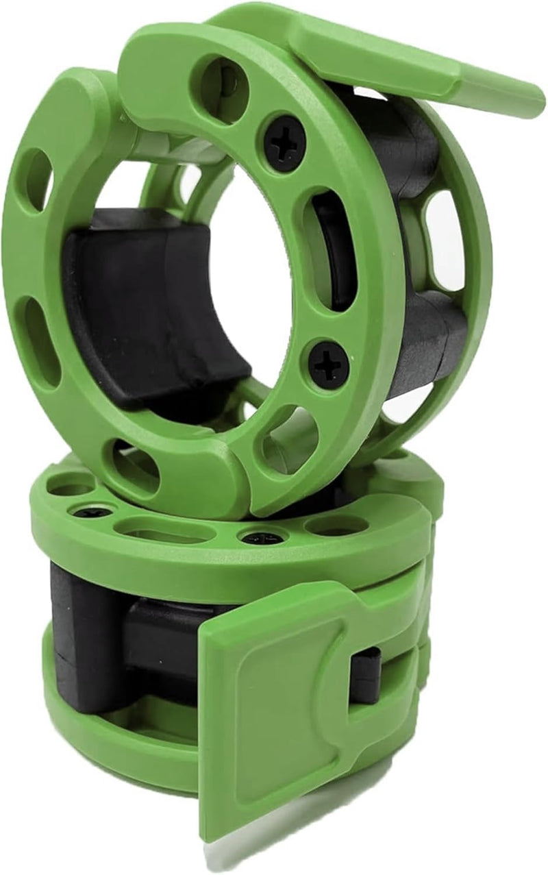 Enhance Your Workout with Olympic Barbell Quick Release Clamps - Secure Locking Weight Clips for 2-Inch Barbells
