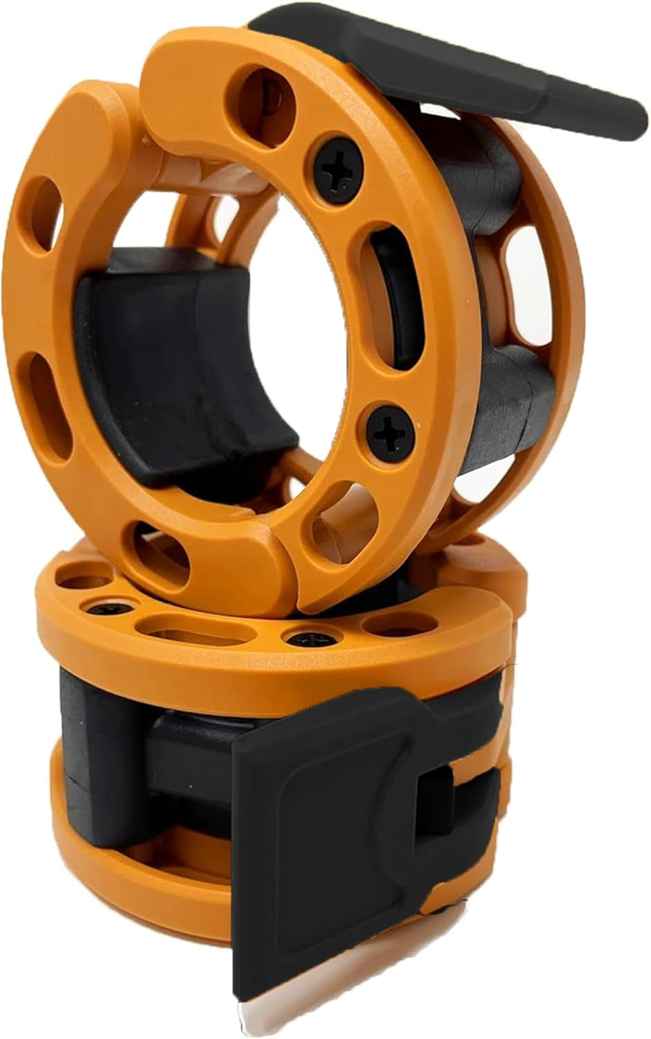 Enhance Your Workout with Olympic Barbell Quick Release Clamps - Secure Locking Weight Clips for 2-Inch Barbells