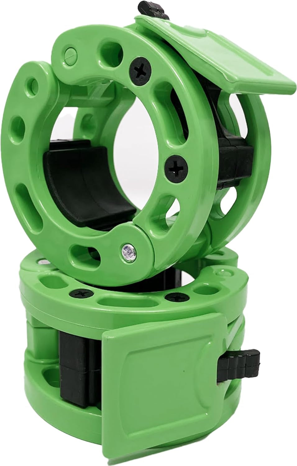 Enhance Your Workout with Olympic Barbell Quick Release Clamps - Secure Locking Weight Clips for 2-Inch Barbells