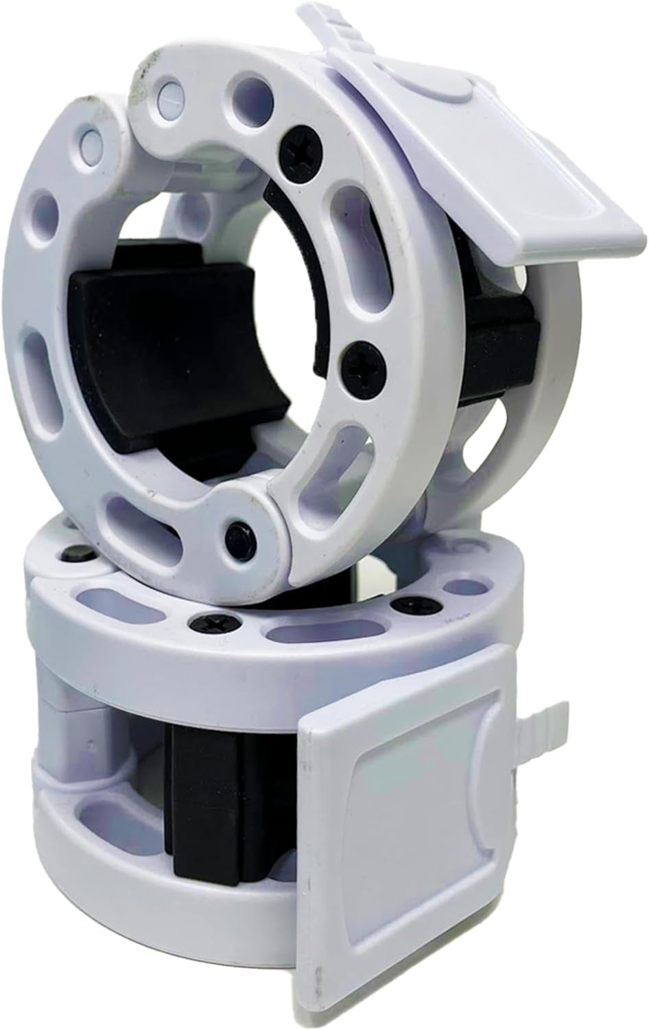 Enhance Your Workout with Olympic Barbell Quick Release Clamps - Secure Locking Weight Clips for 2-Inch Barbells
