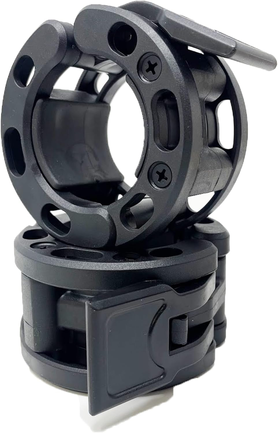 Enhance Your Workout with Olympic Barbell Quick Release Clamps - Secure Locking Weight Clips for 2-Inch Barbells