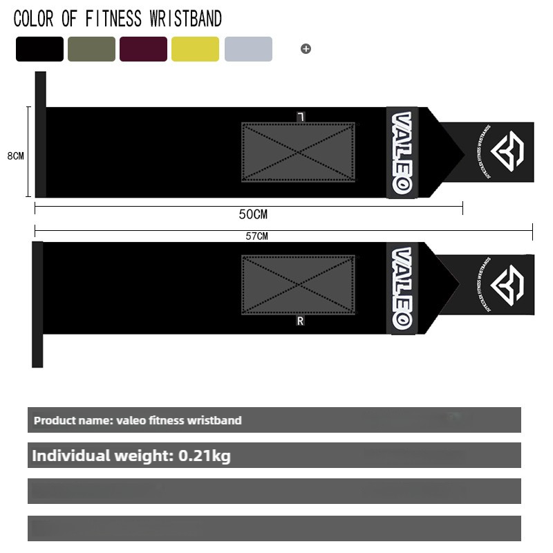 NNEDSZ 1 Pair Dark Green Heavy-Duty Gym Wrist Wraps for Weightlifting, Powerlifting, and Injury Prevention-1