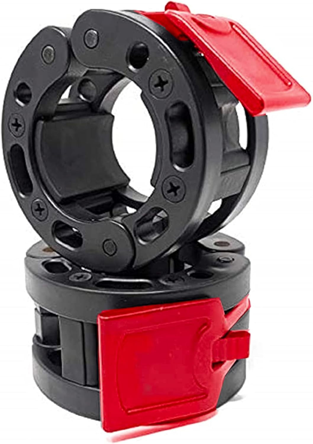 Enhance Your Workout with Olympic Barbell Quick Release Clamps - Secure Locking Weight Clips for 2-Inch Barbells
