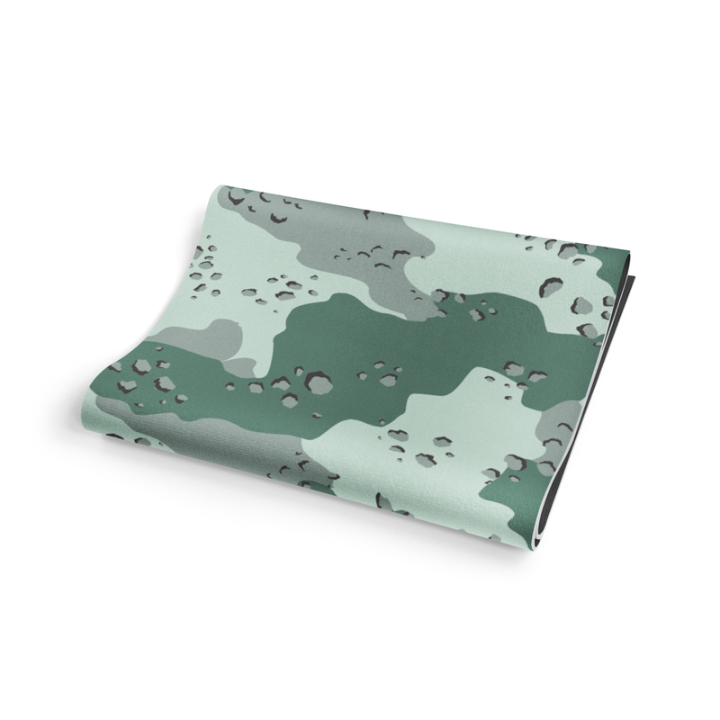 Yoga Mat | 6mm Thick | Camo | Non-Slip | Eco Friendly | Yune Yoga | Camo 1-3