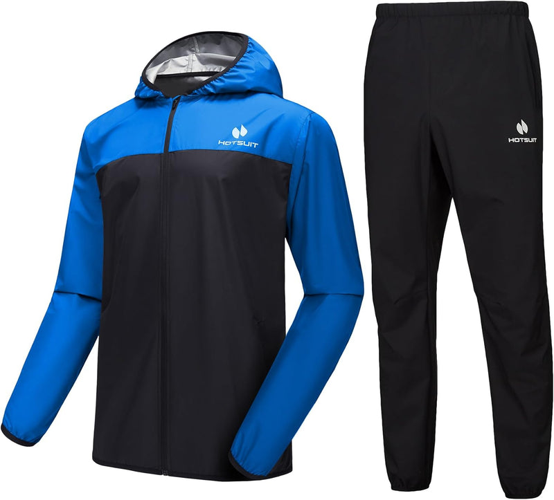 Men's Sauna Suit - Full Body Sweat Suit for Gym Workouts and Exercise