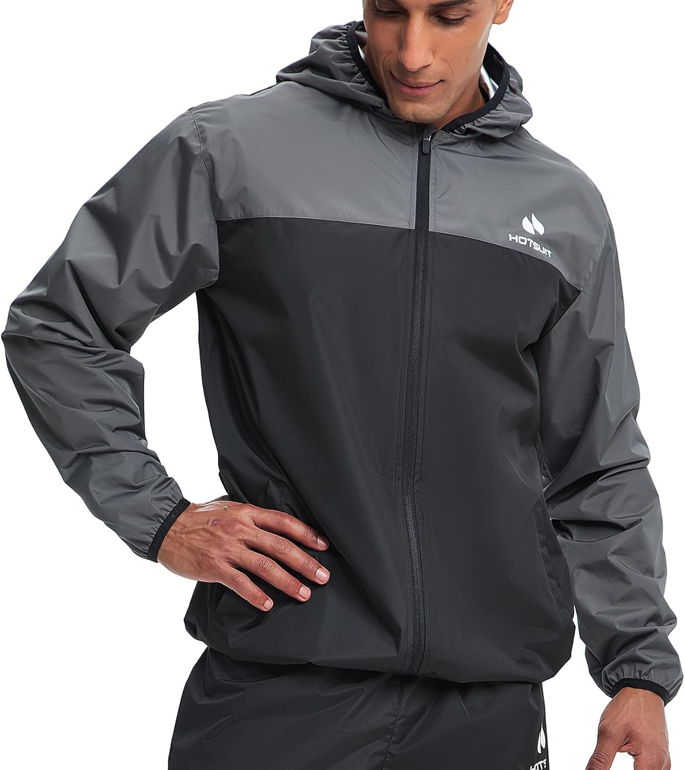 Men's Sauna Suit - Full Body Sweat Suit for Gym Workouts and Exercise