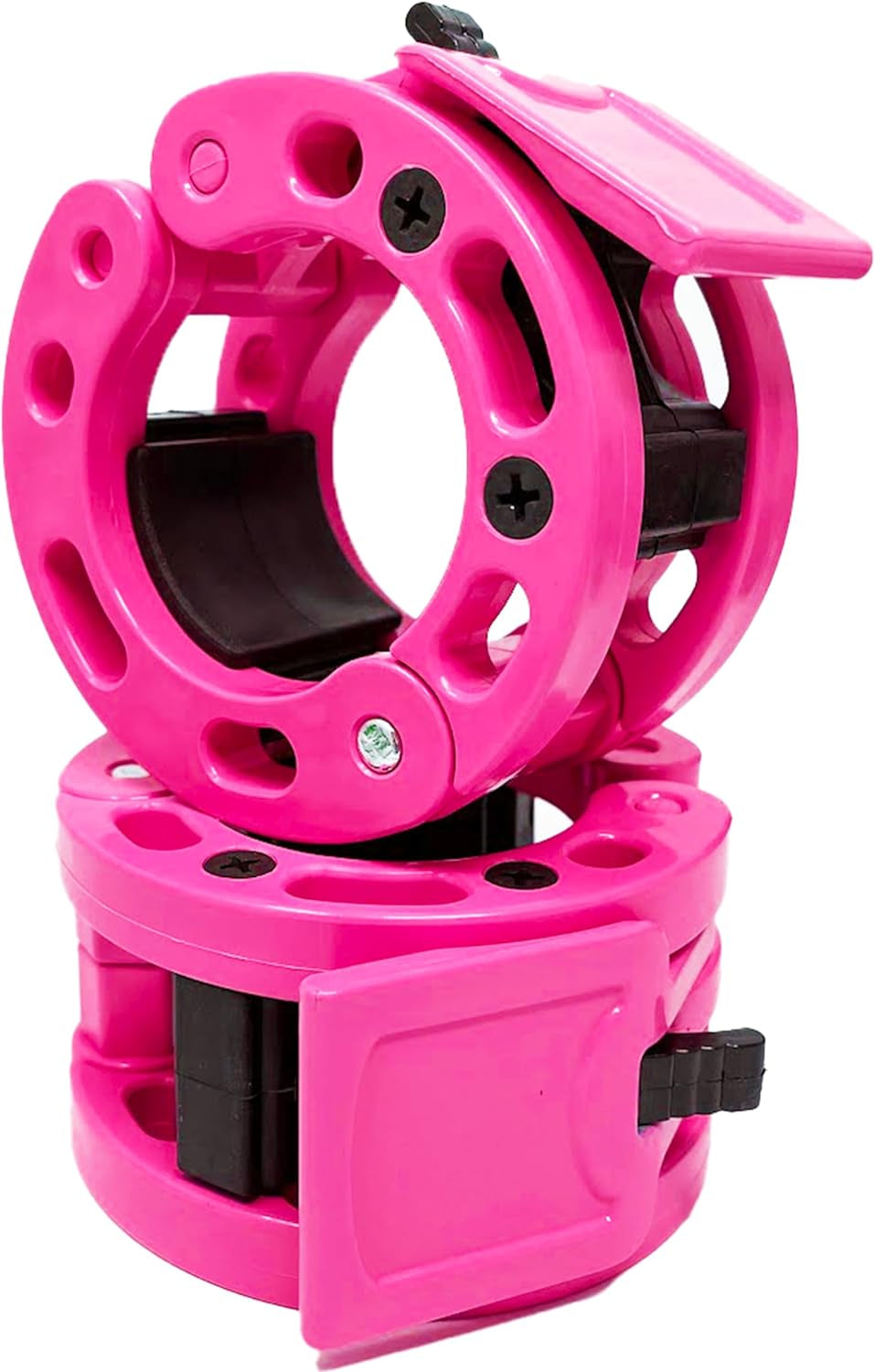 Enhance Your Workout with Olympic Barbell Quick Release Clamps - Secure Locking Weight Clips for 2-Inch Barbells