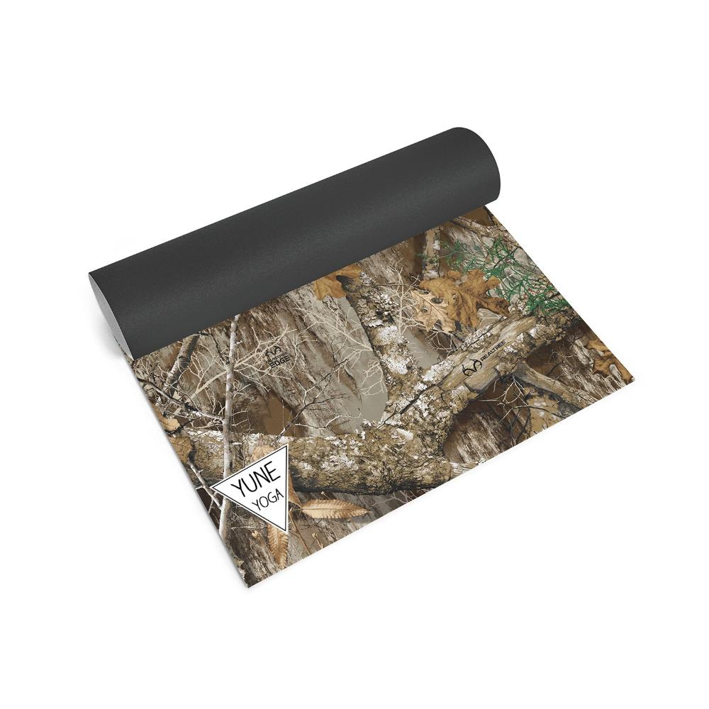 Realtree x Yune Yoga Edge Pattern Mat – Eco-Friendly, Non-Slip, 6mm PER Yoga Mat-2