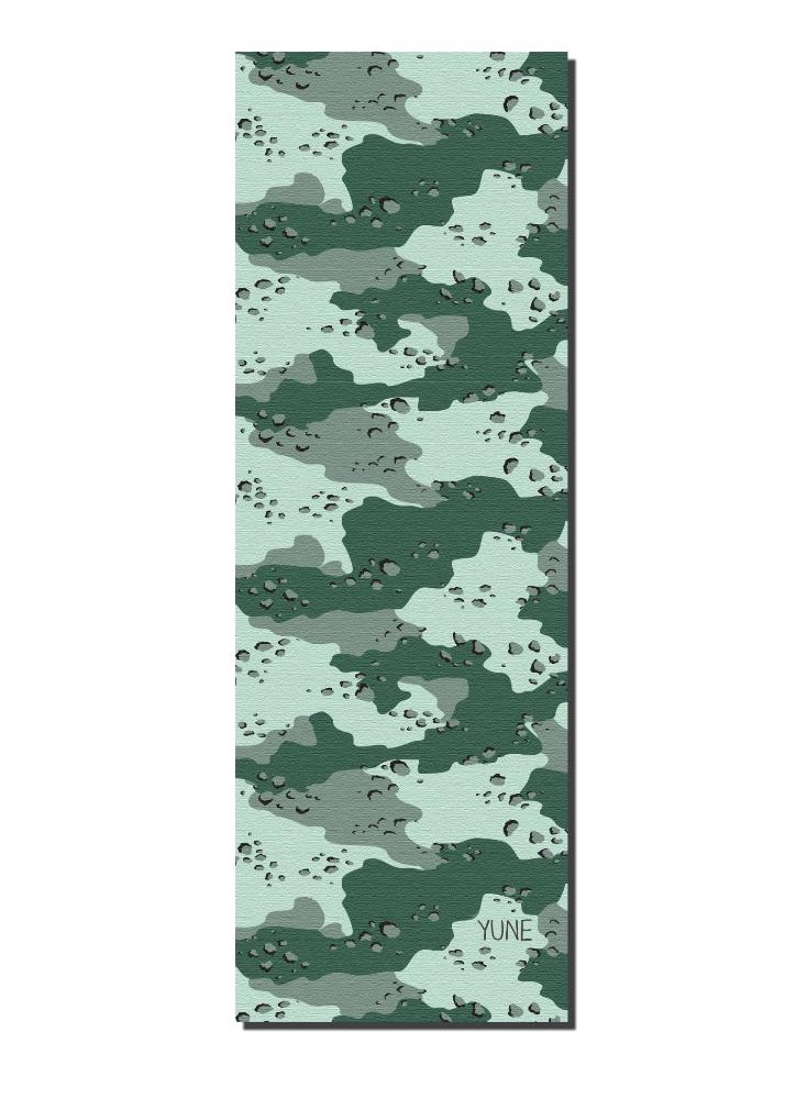 Yoga Mat | 6mm Thick | Camo | Non-Slip | Eco Friendly | Yune Yoga | Camo 1-1