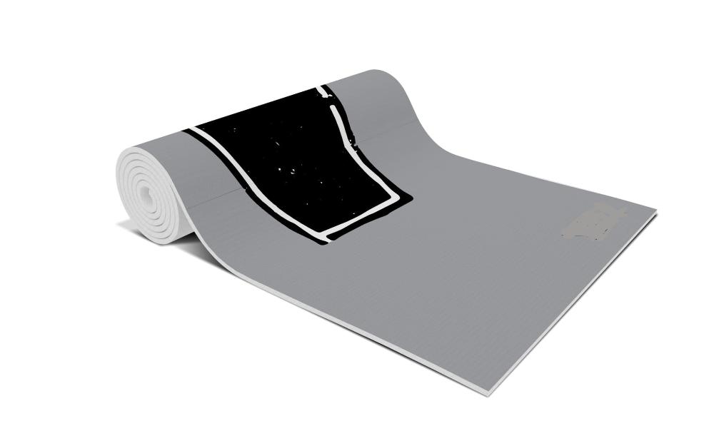 Yoga Mat | 6mm Thick | Grey | Non-Slip | Eco Friendly | Yune Yoga | Corpse Pose-2